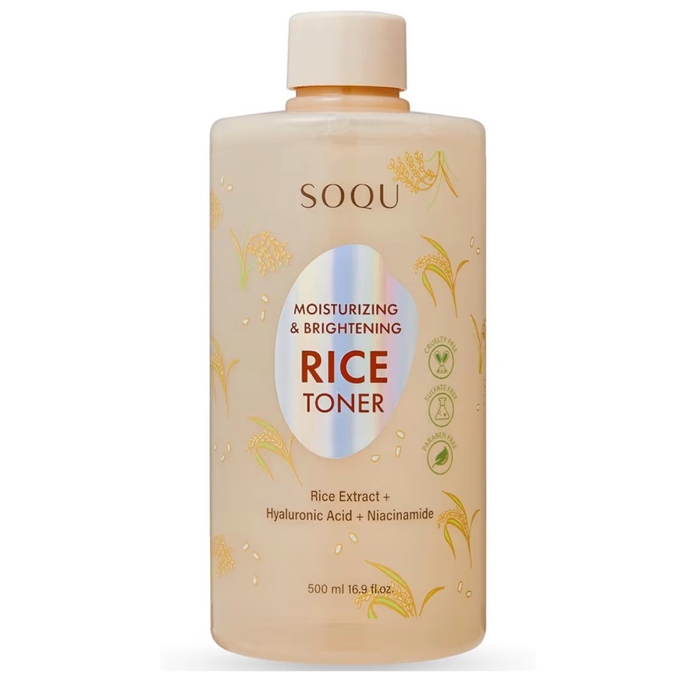 SOQU Moisturizing & Brightening Rice Toner -
